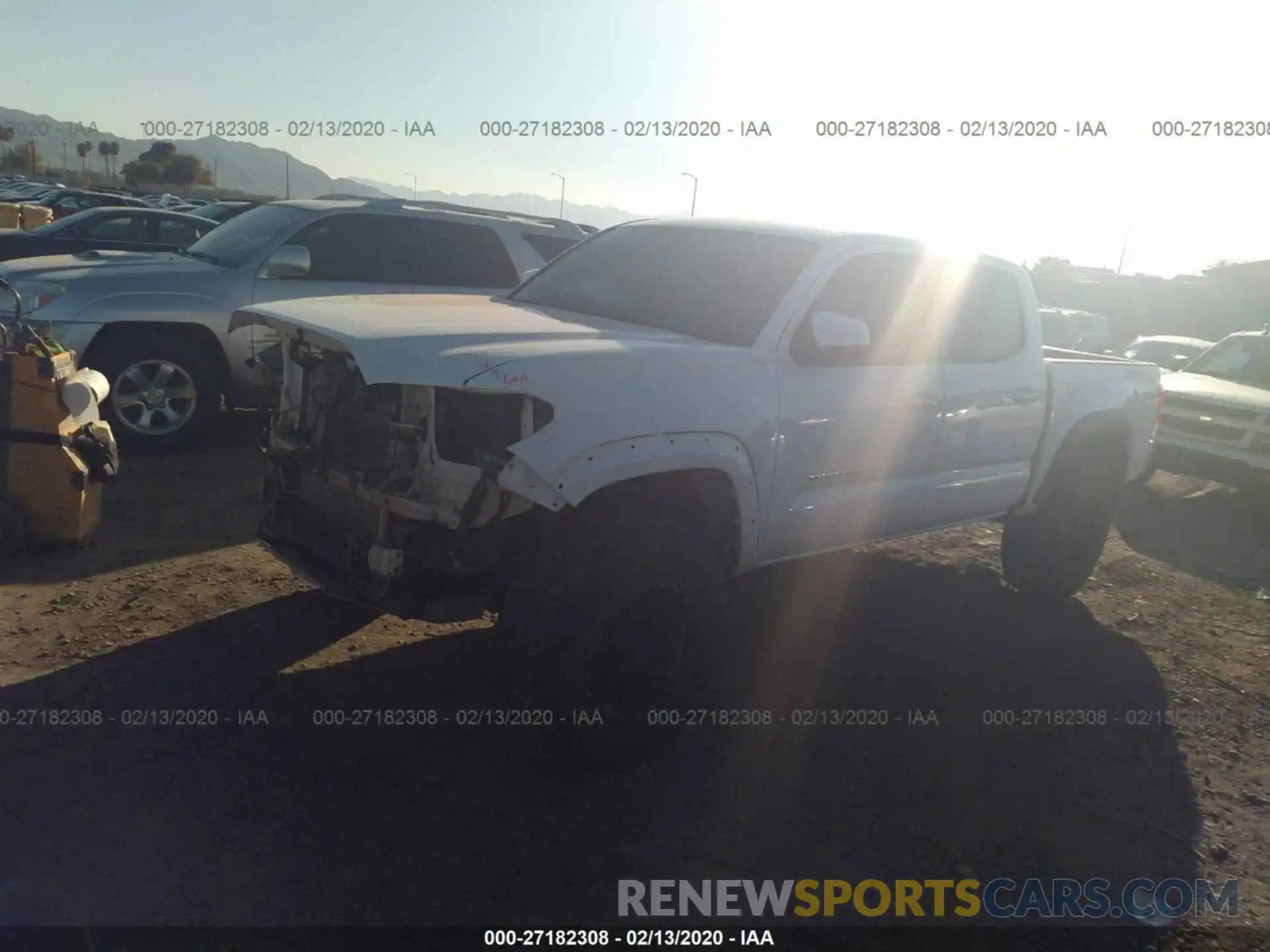 2 Photograph of a damaged car 3TMAZ5CN2KM087902 TOYOTA TACOMA 2019