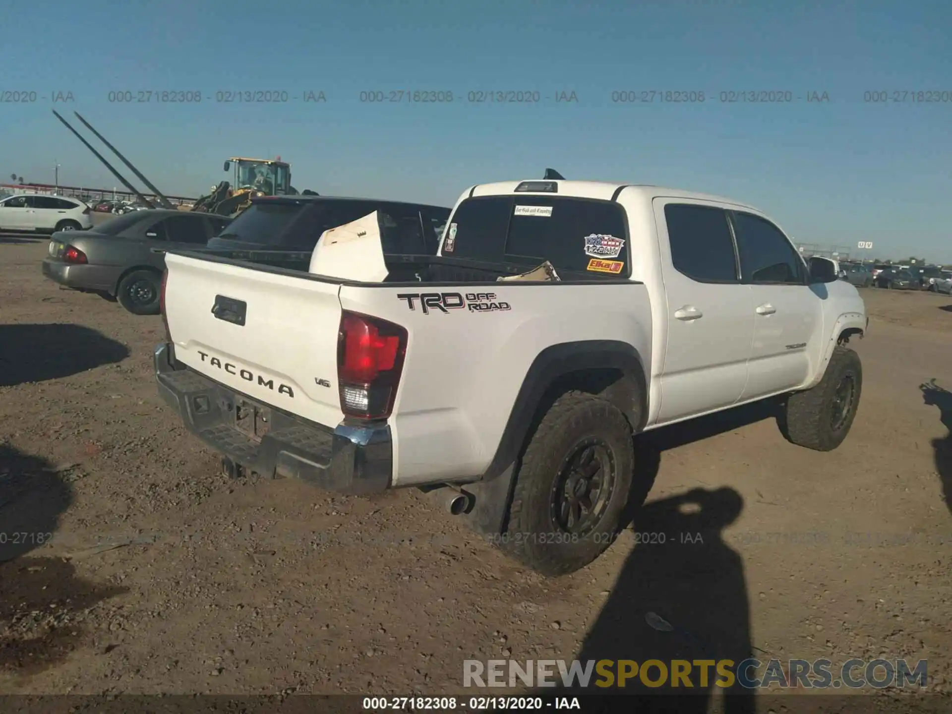 4 Photograph of a damaged car 3TMAZ5CN2KM087902 TOYOTA TACOMA 2019