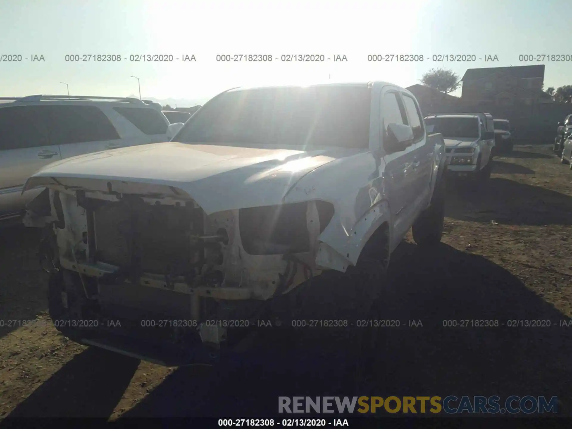 6 Photograph of a damaged car 3TMAZ5CN2KM087902 TOYOTA TACOMA 2019