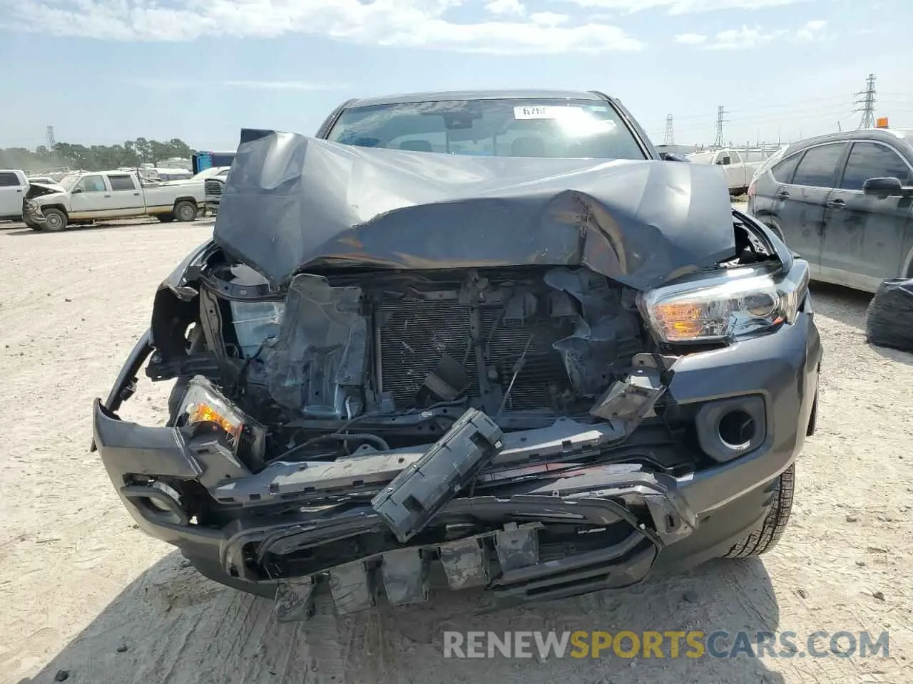 5 Photograph of a damaged car 3TMAZ5CN2KM097622 TOYOTA TACOMA 2019