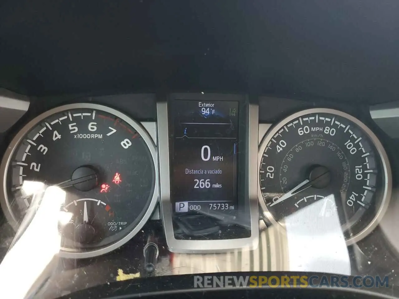 9 Photograph of a damaged car 3TMAZ5CN2KM097622 TOYOTA TACOMA 2019