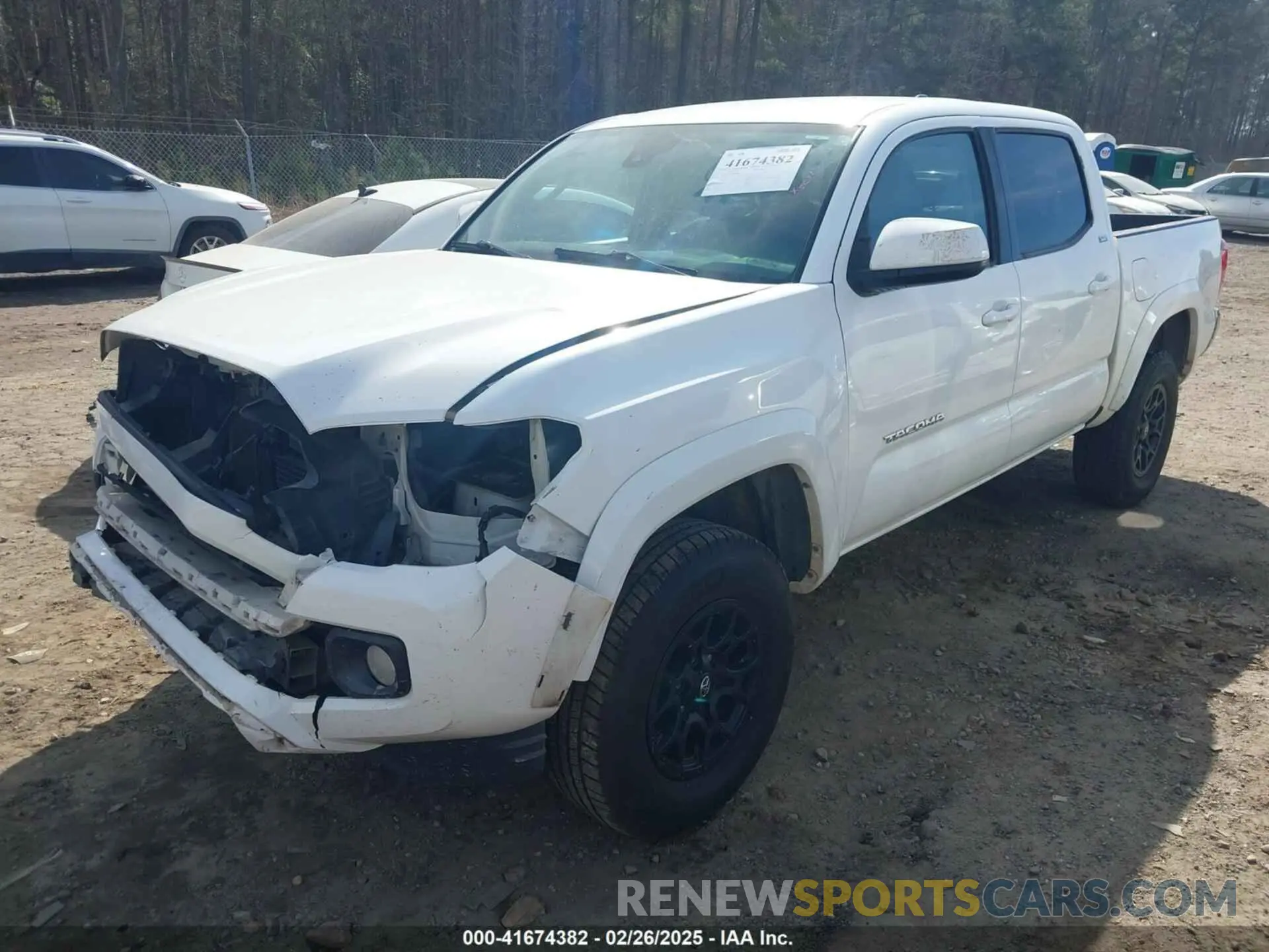 2 Photograph of a damaged car 3TMAZ5CN3KM086239 TOYOTA TACOMA 2019