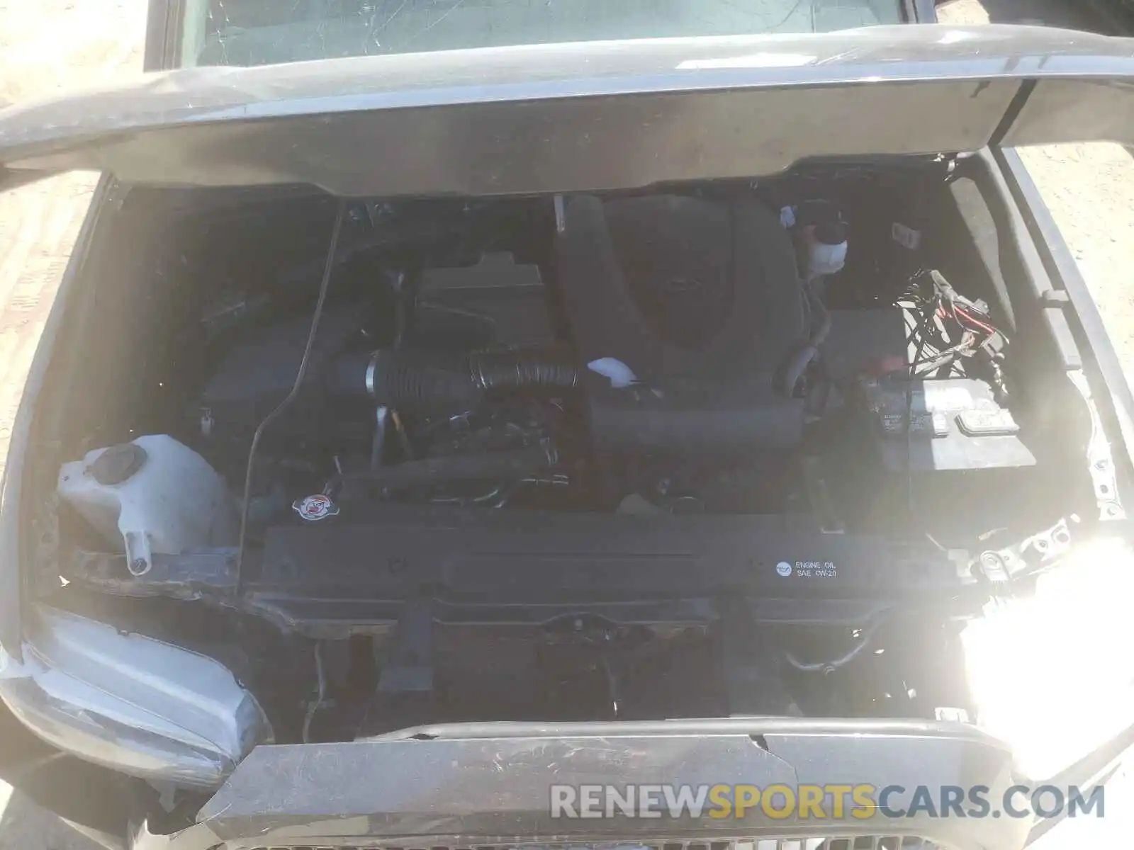 7 Photograph of a damaged car 3TMAZ5CN3KM089612 TOYOTA TACOMA 2019