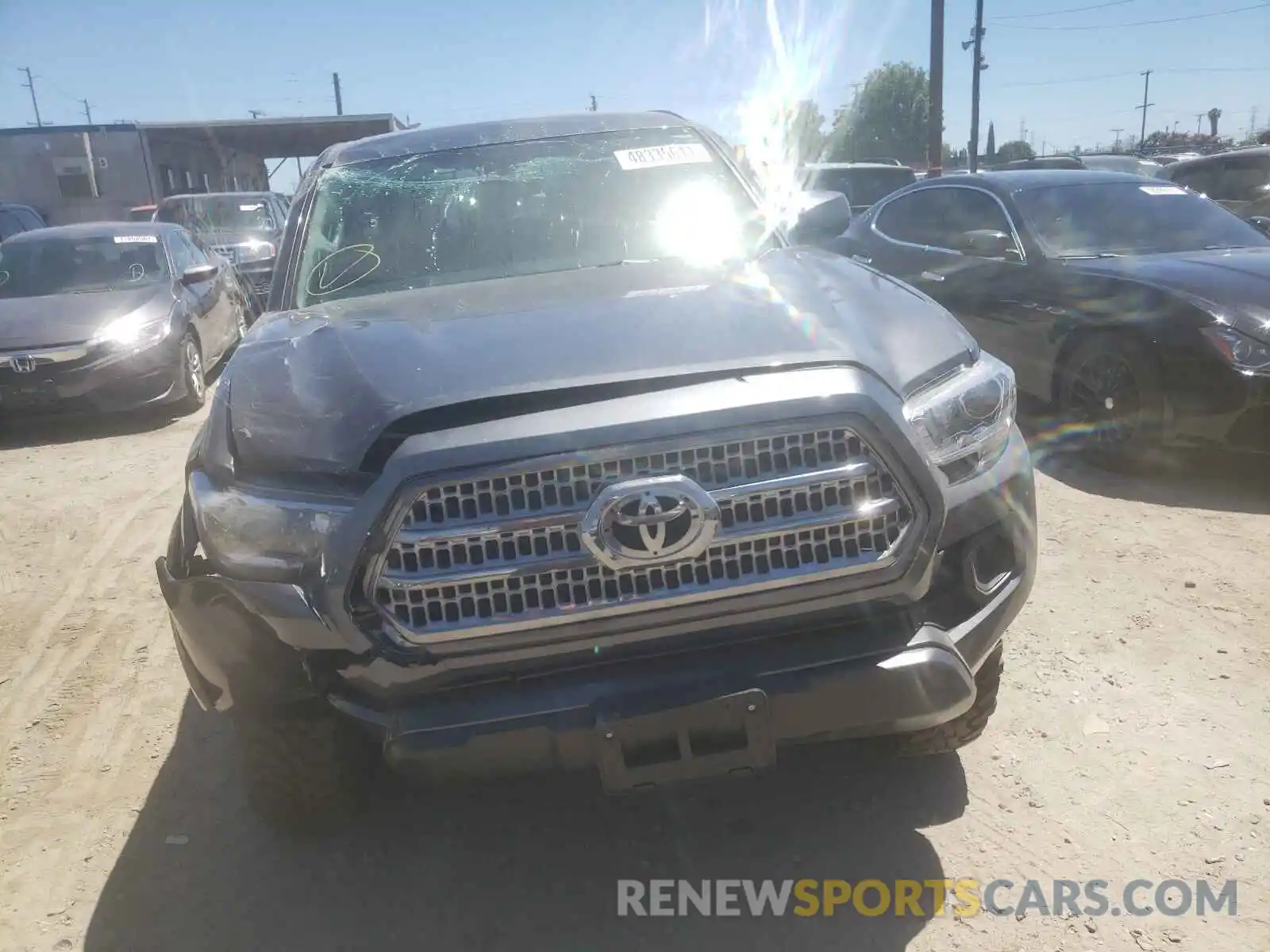 9 Photograph of a damaged car 3TMAZ5CN3KM089612 TOYOTA TACOMA 2019