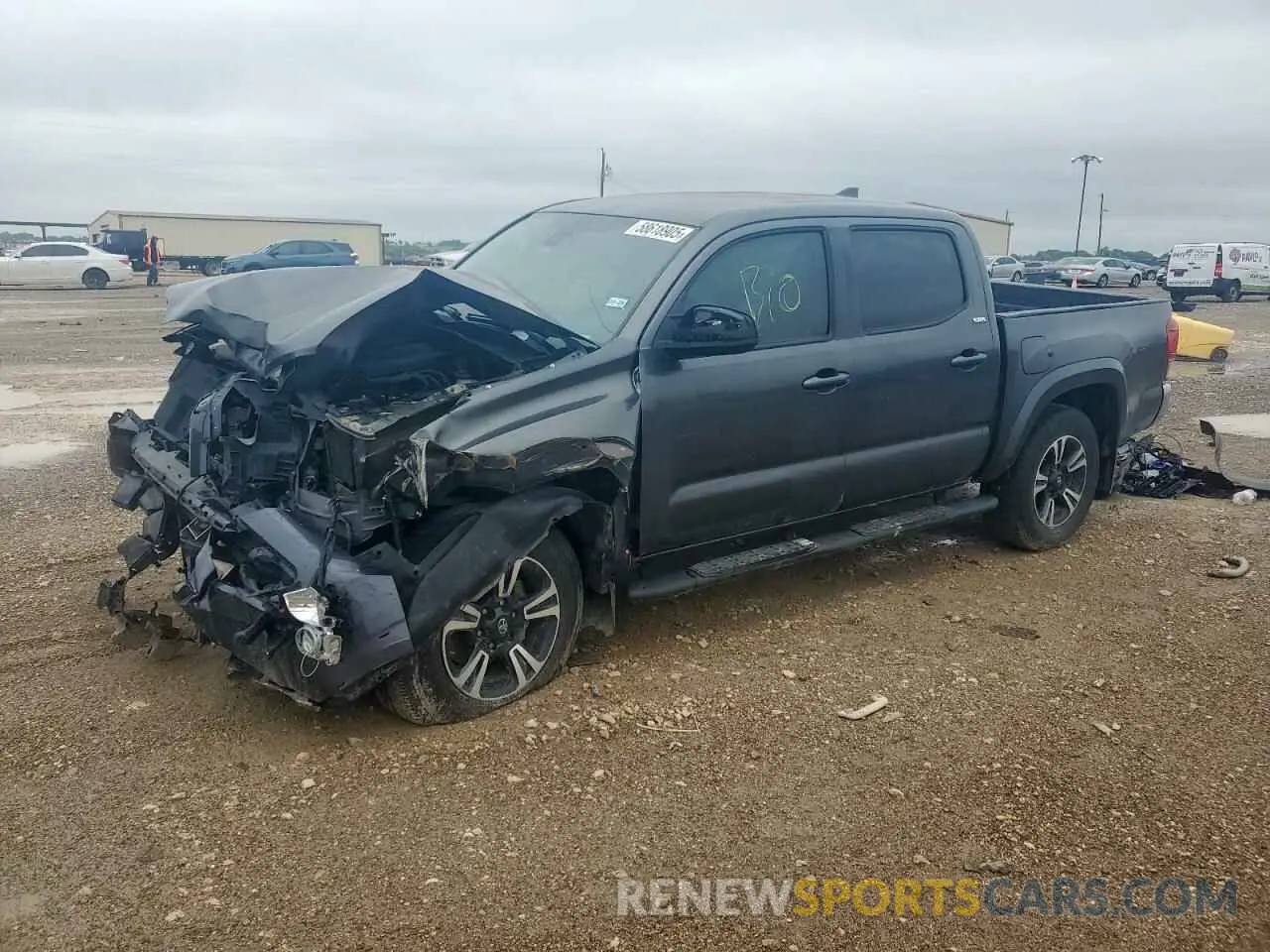 1 Photograph of a damaged car 3TMAZ5CN3KM096799 TOYOTA TACOMA 2019