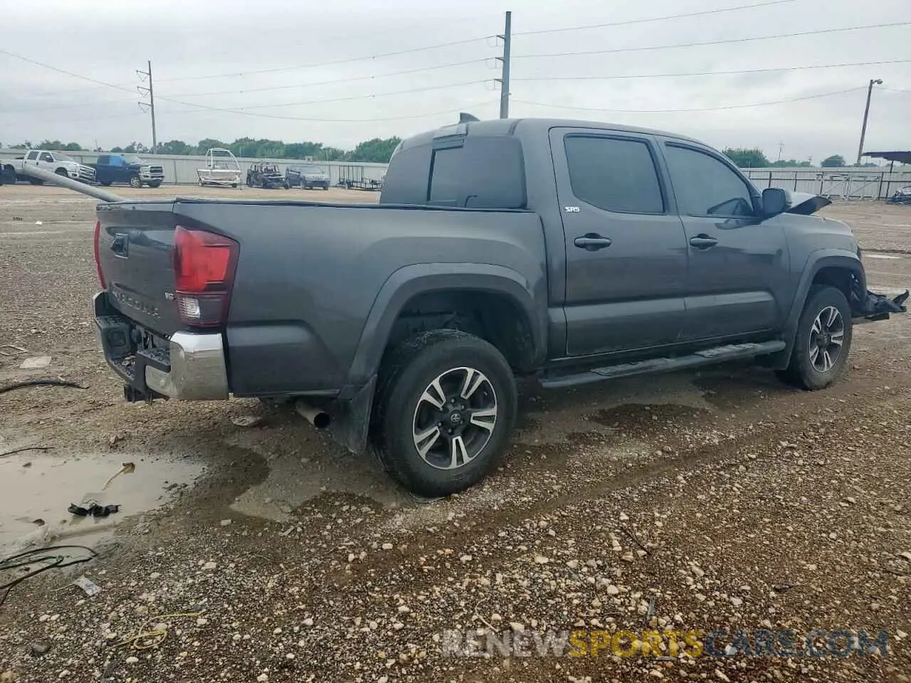 3 Photograph of a damaged car 3TMAZ5CN3KM096799 TOYOTA TACOMA 2019