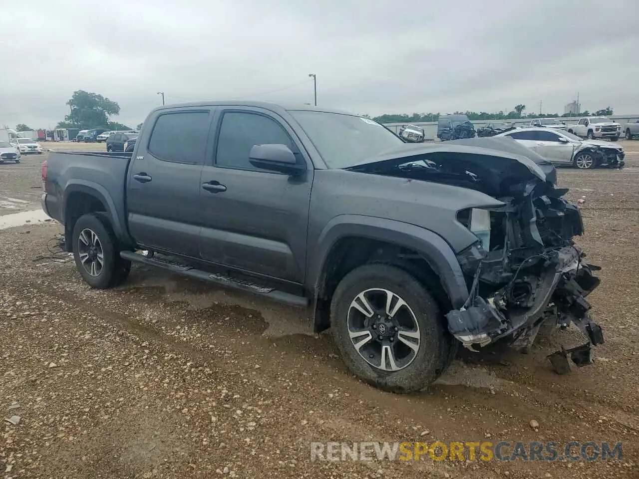 4 Photograph of a damaged car 3TMAZ5CN3KM096799 TOYOTA TACOMA 2019