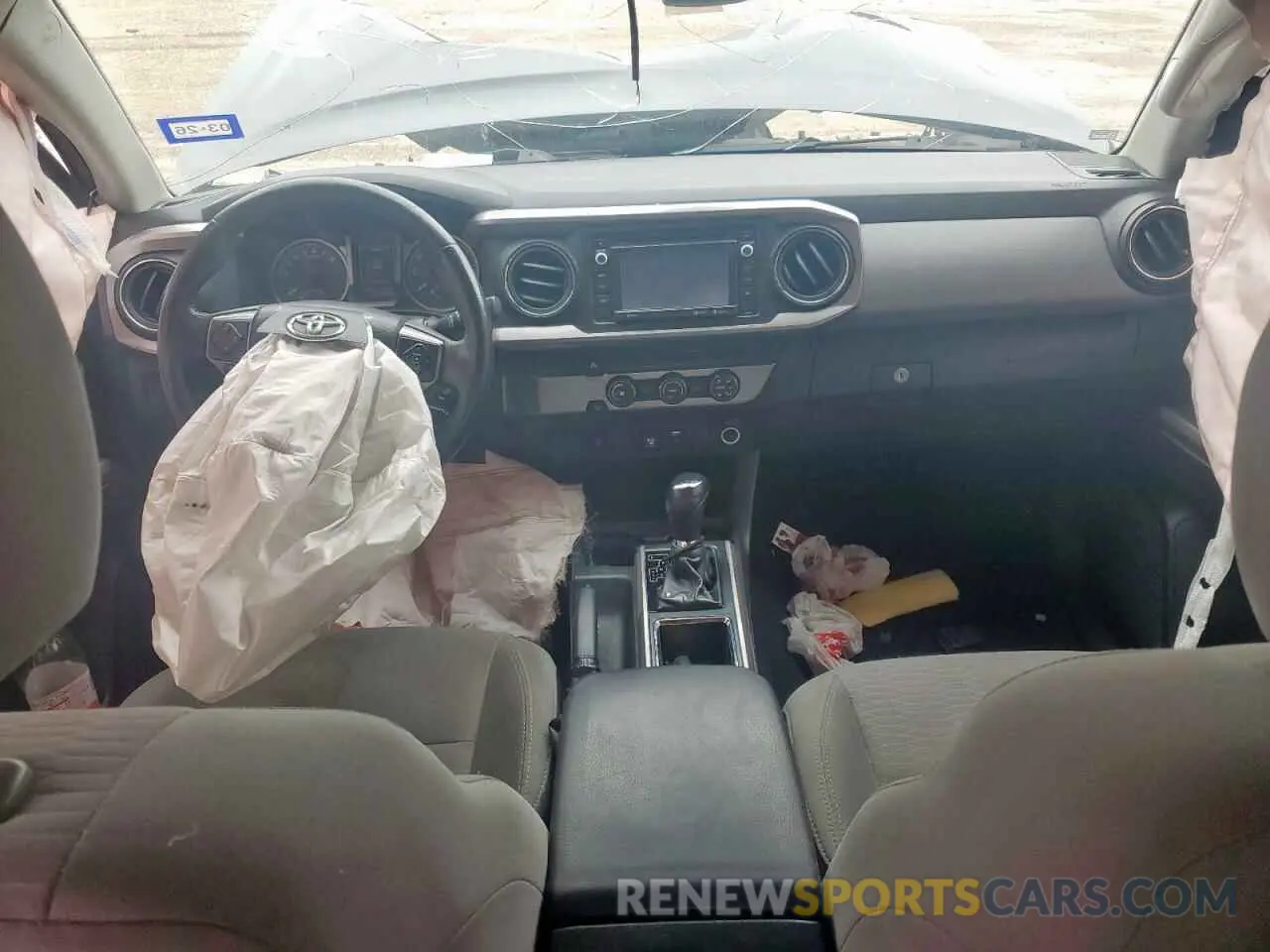 8 Photograph of a damaged car 3TMAZ5CN3KM096799 TOYOTA TACOMA 2019