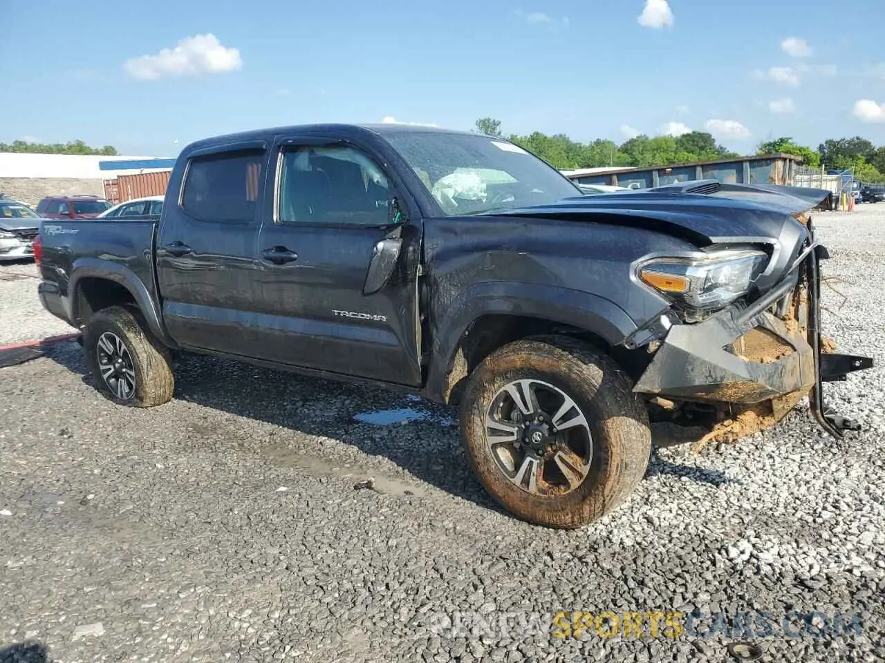 4 Photograph of a damaged car 3TMAZ5CN3KM105632 TOYOTA TACOMA 2019