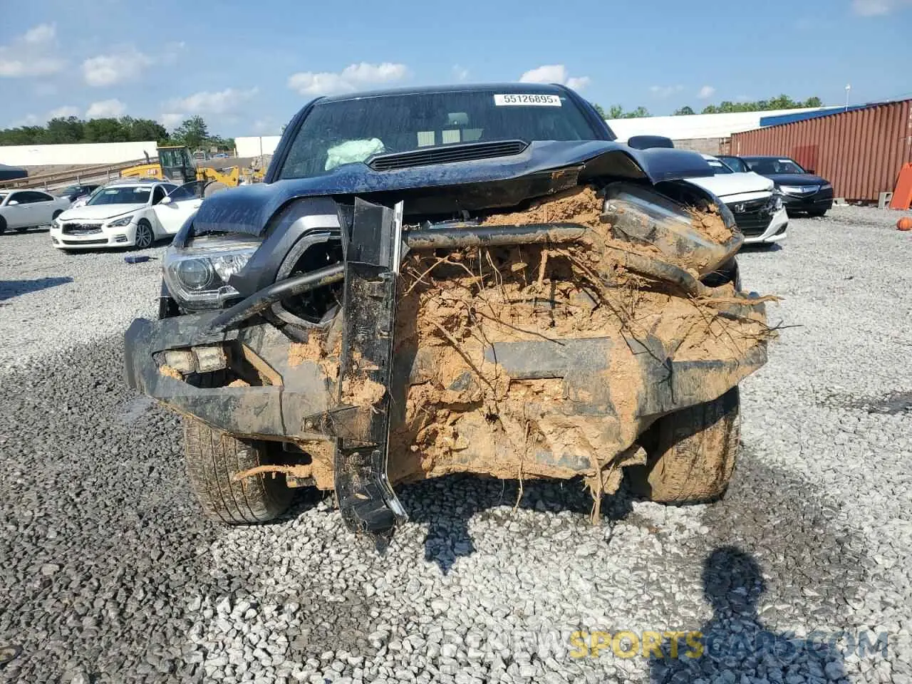 5 Photograph of a damaged car 3TMAZ5CN3KM105632 TOYOTA TACOMA 2019