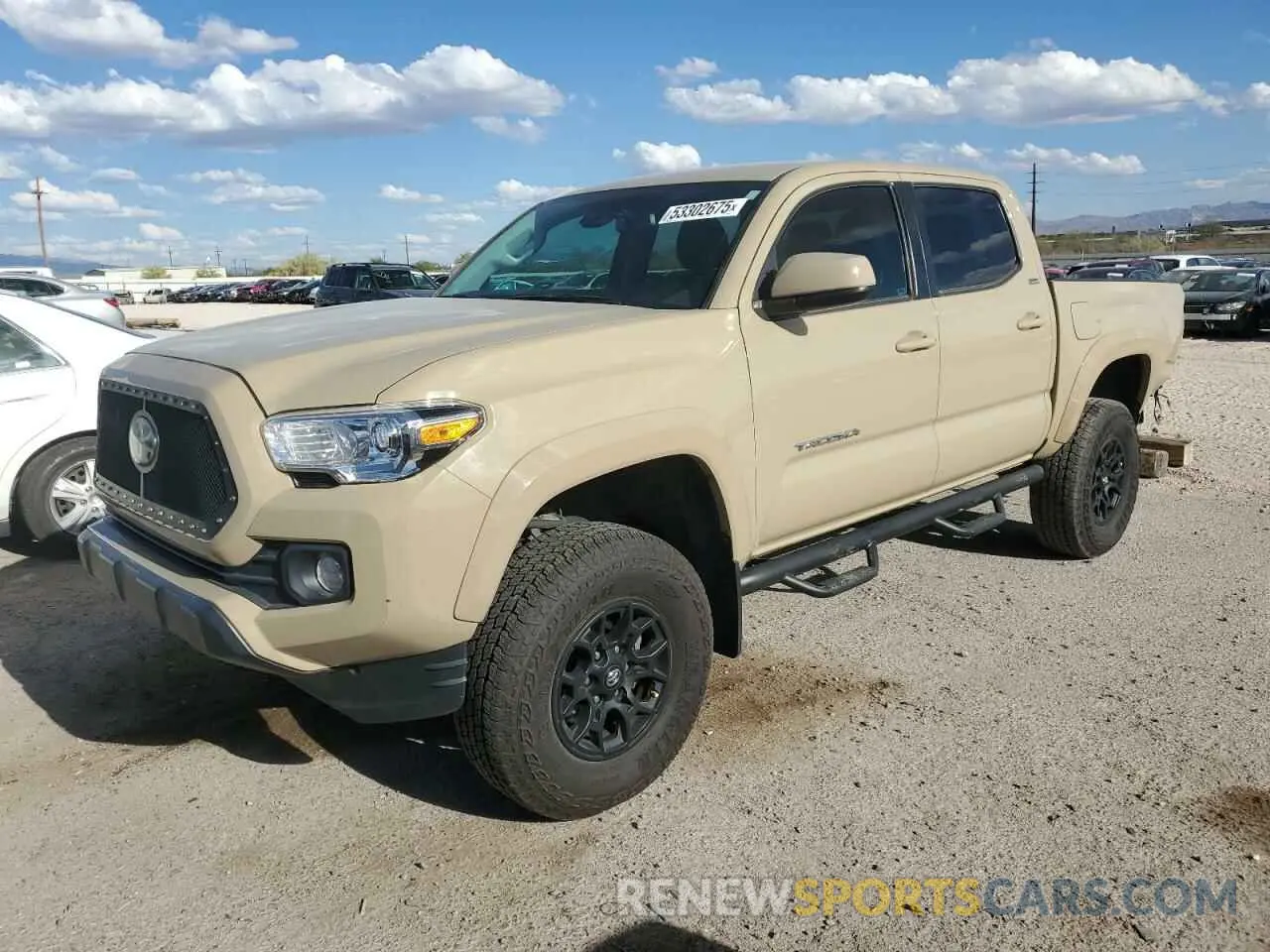 1 Photograph of a damaged car 3TMAZ5CN4KM083379 TOYOTA TACOMA 2019
