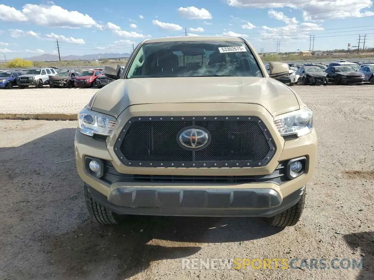5 Photograph of a damaged car 3TMAZ5CN4KM083379 TOYOTA TACOMA 2019