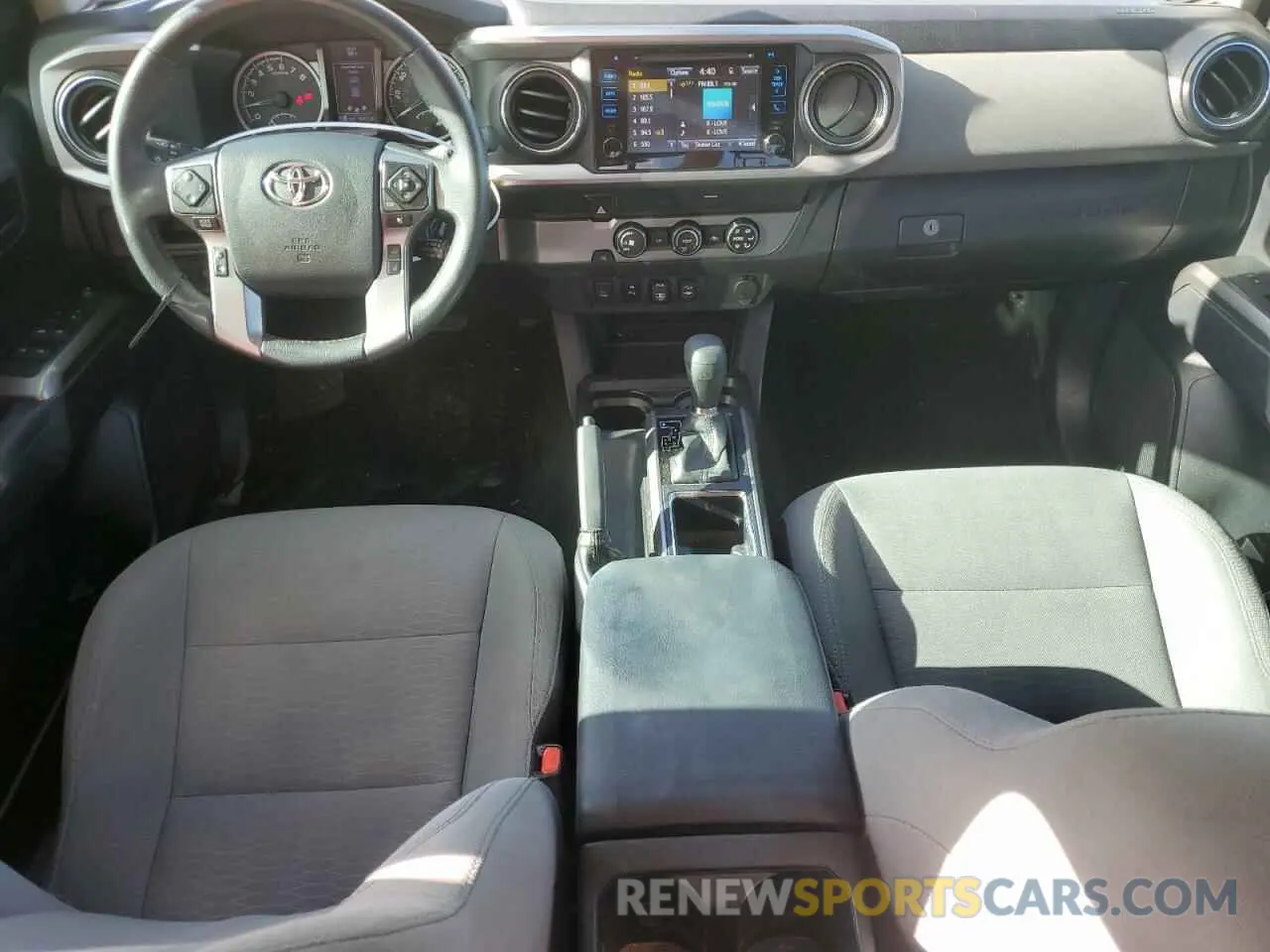 8 Photograph of a damaged car 3TMAZ5CN4KM083379 TOYOTA TACOMA 2019