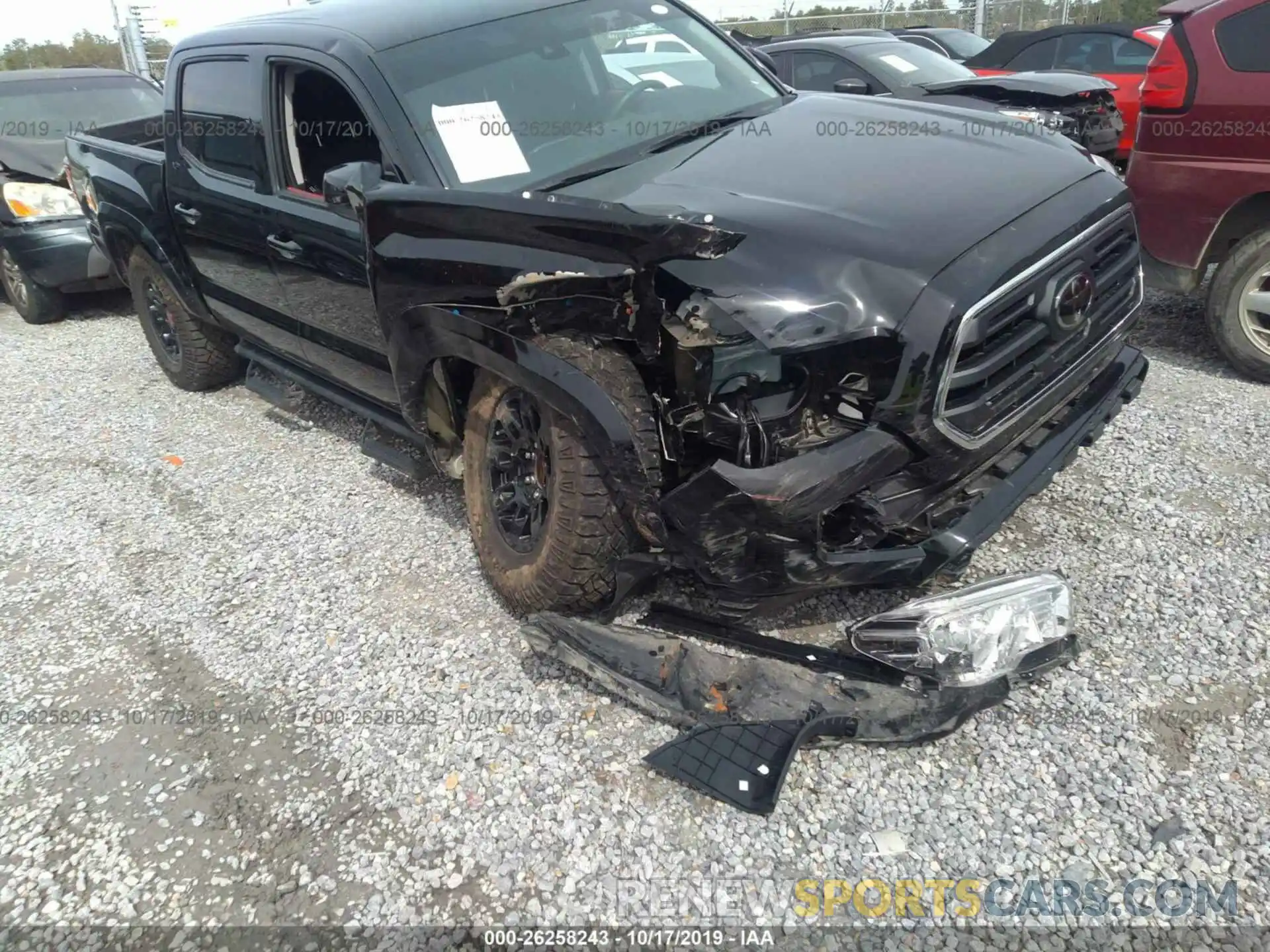 6 Photograph of a damaged car 3TMAZ5CN4KM091675 TOYOTA TACOMA 2019