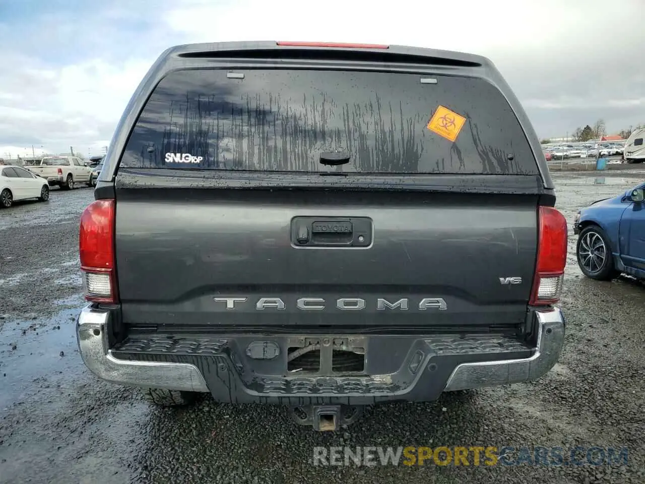 6 Photograph of a damaged car 3TMAZ5CN5KM102604 TOYOTA TACOMA 2019