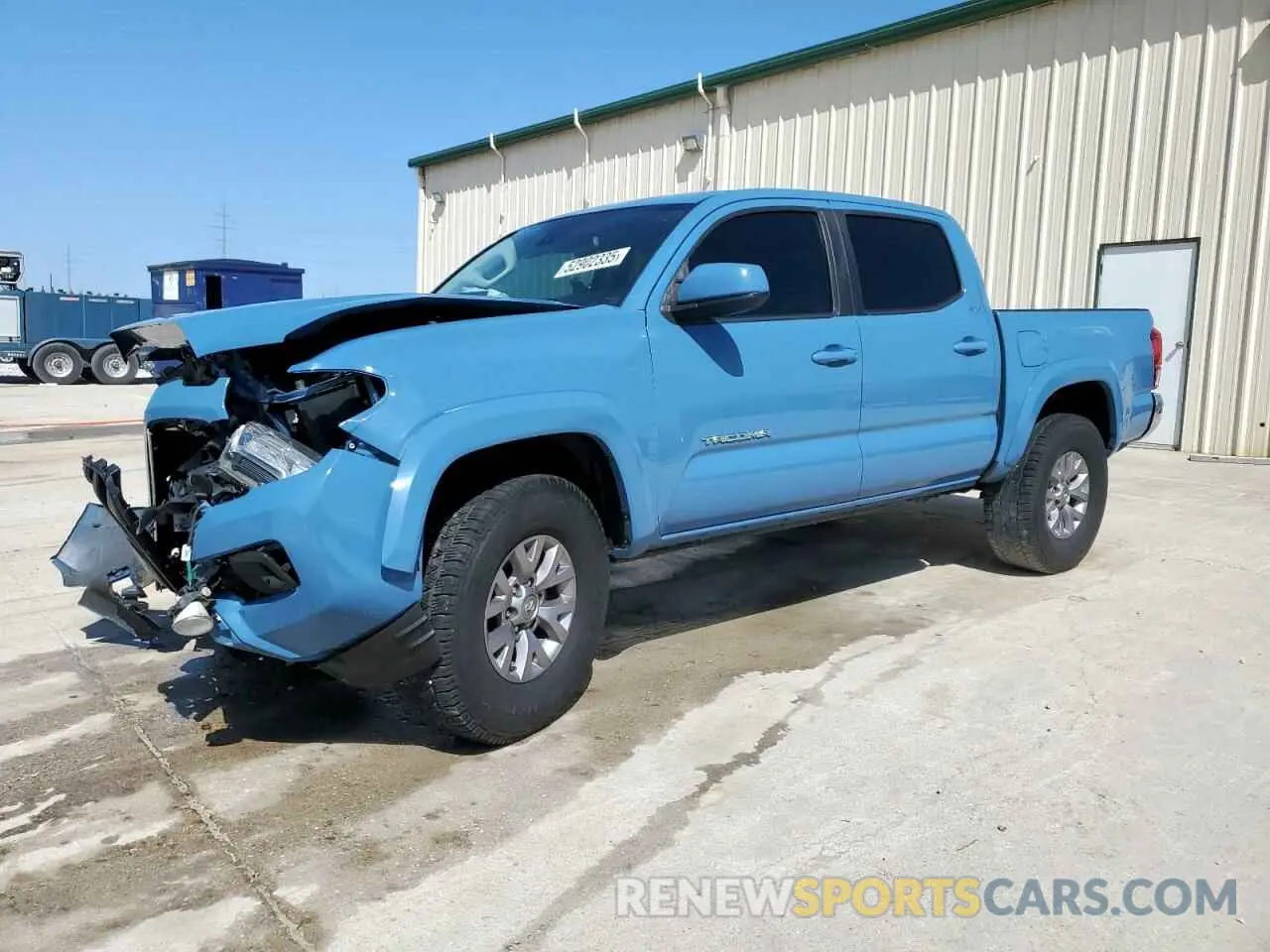 1 Photograph of a damaged car 3TMAZ5CN5KM104756 TOYOTA TACOMA 2019