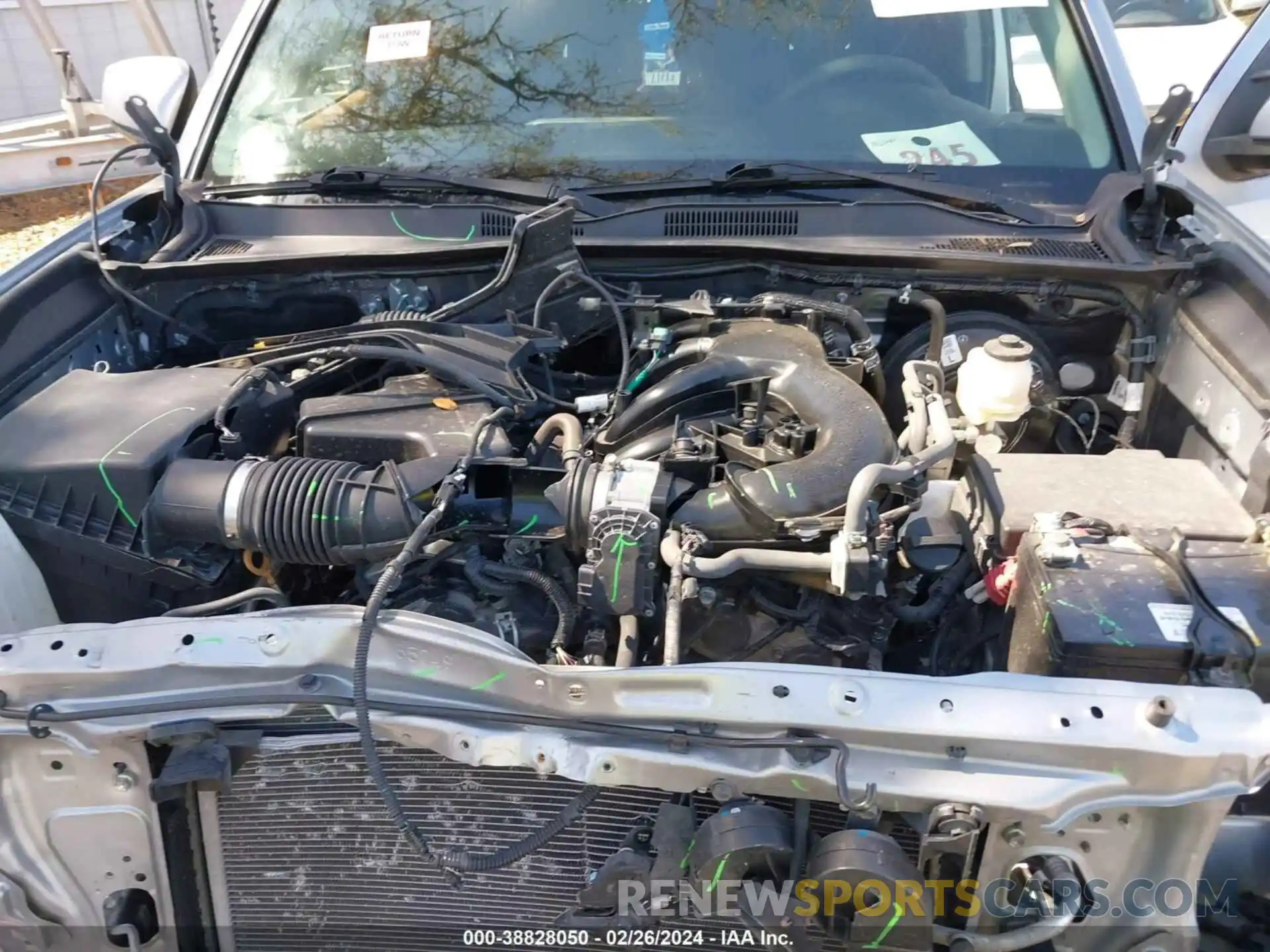 10 Photograph of a damaged car 3TMAZ5CN5KM111139 TOYOTA TACOMA 2019