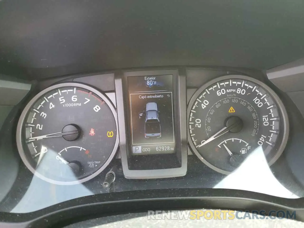 9 Photograph of a damaged car 3TMAZ5CN6KM089801 TOYOTA TACOMA 2019