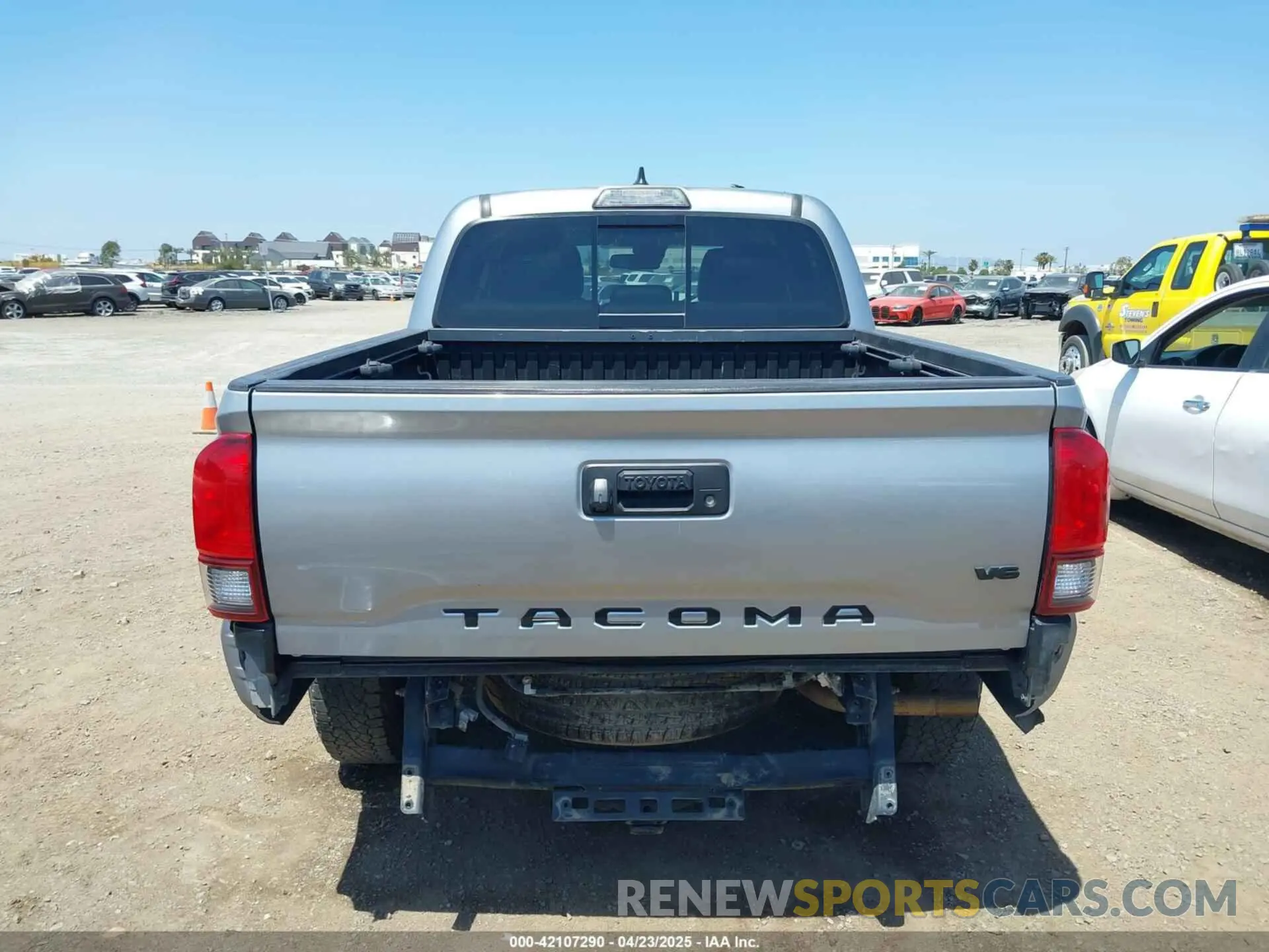 6 Photograph of a damaged car 3TMAZ5CN6KM096702 TOYOTA TACOMA 2019