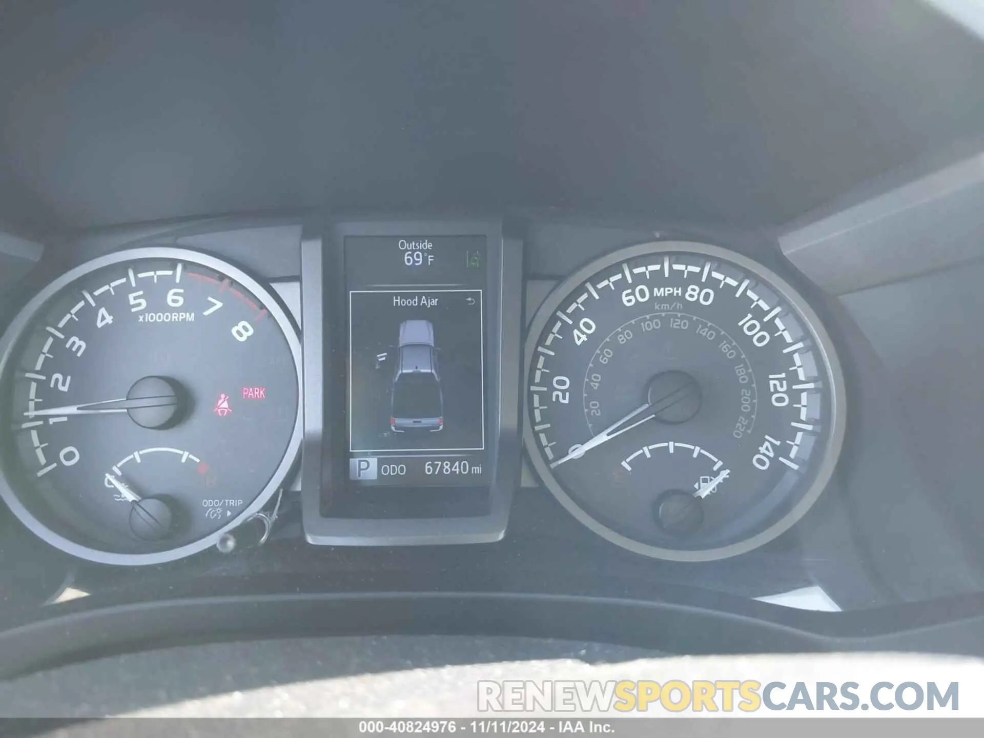 7 Photograph of a damaged car 3TMAZ5CN6KM101395 TOYOTA TACOMA 2019