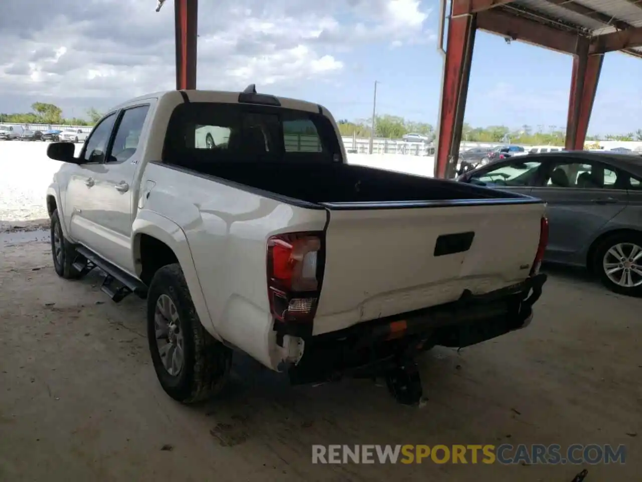 3 Photograph of a damaged car 3TMAZ5CN6KM111229 TOYOTA TACOMA 2019