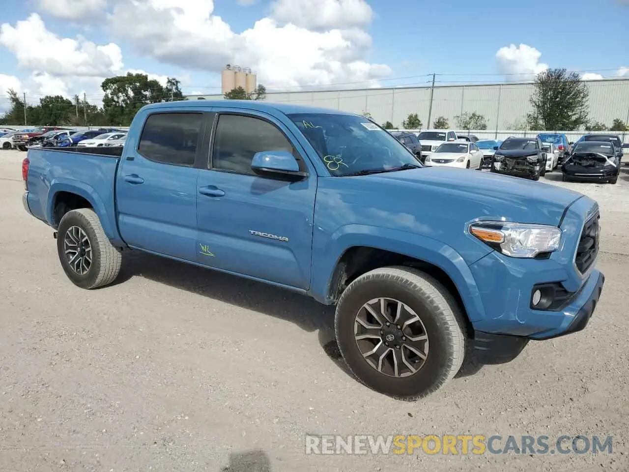 4 Photograph of a damaged car 3TMAZ5CN6KM112381 TOYOTA TACOMA 2019