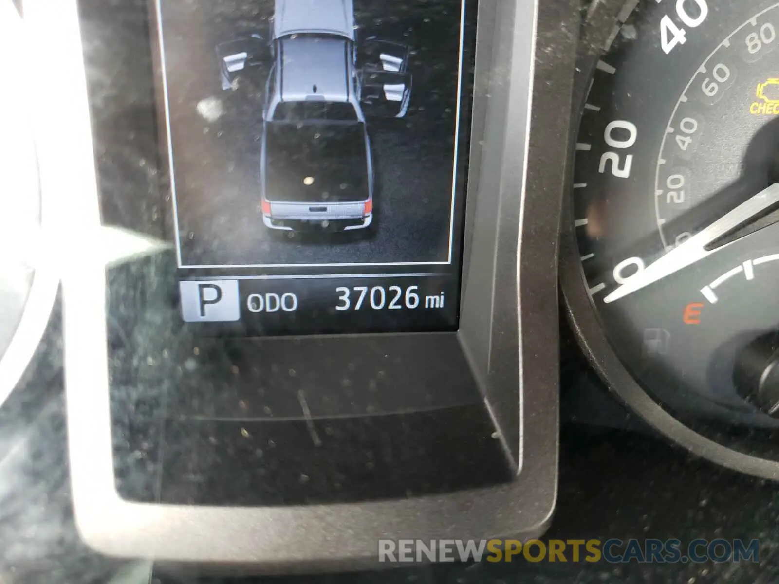 8 Photograph of a damaged car 3TMAZ5CN7KM090648 TOYOTA TACOMA 2019