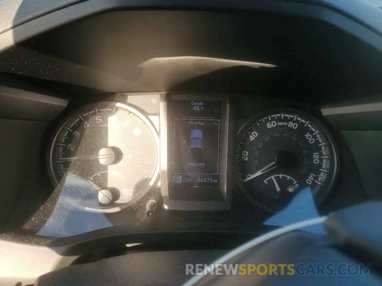 9 Photograph of a damaged car 3TMAZ5CN7KM093405 TOYOTA TACOMA 2019