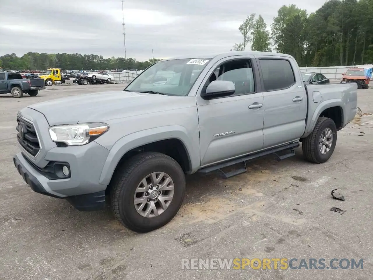 1 Photograph of a damaged car 3TMAZ5CN7KM105679 TOYOTA TACOMA 2019