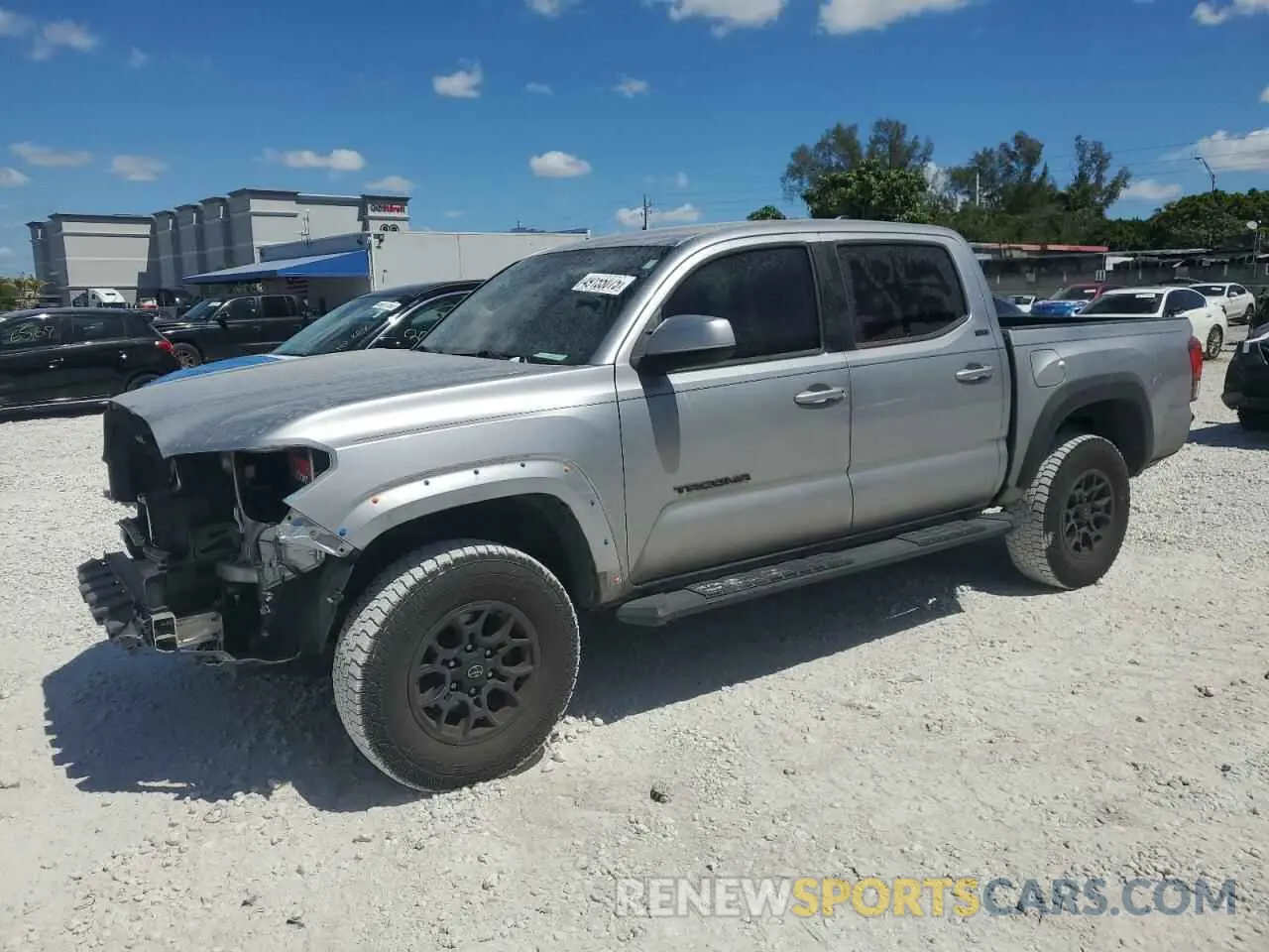1 Photograph of a damaged car 3TMAZ5CN7KM108145 TOYOTA TACOMA 2019
