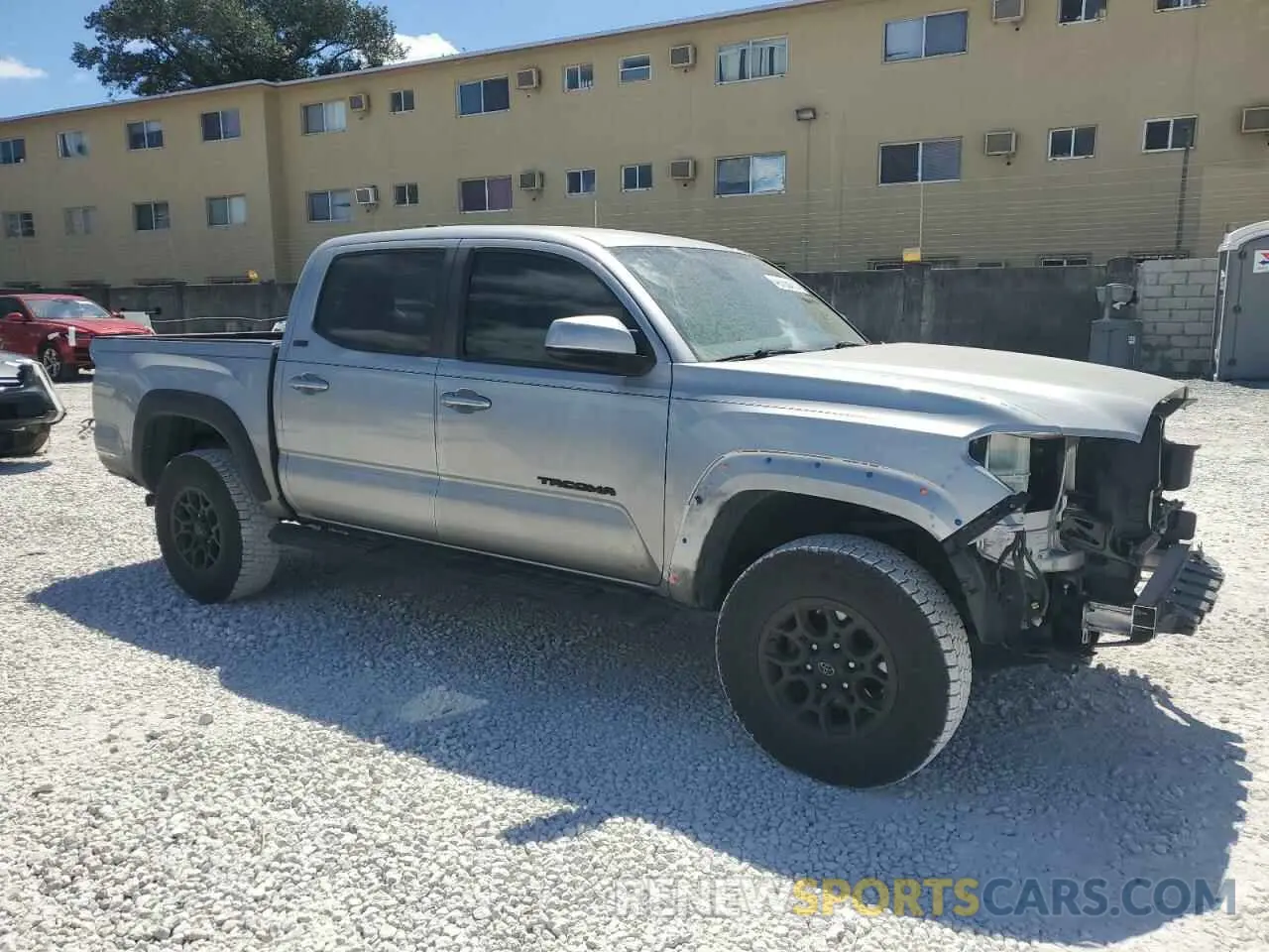 4 Photograph of a damaged car 3TMAZ5CN7KM108145 TOYOTA TACOMA 2019