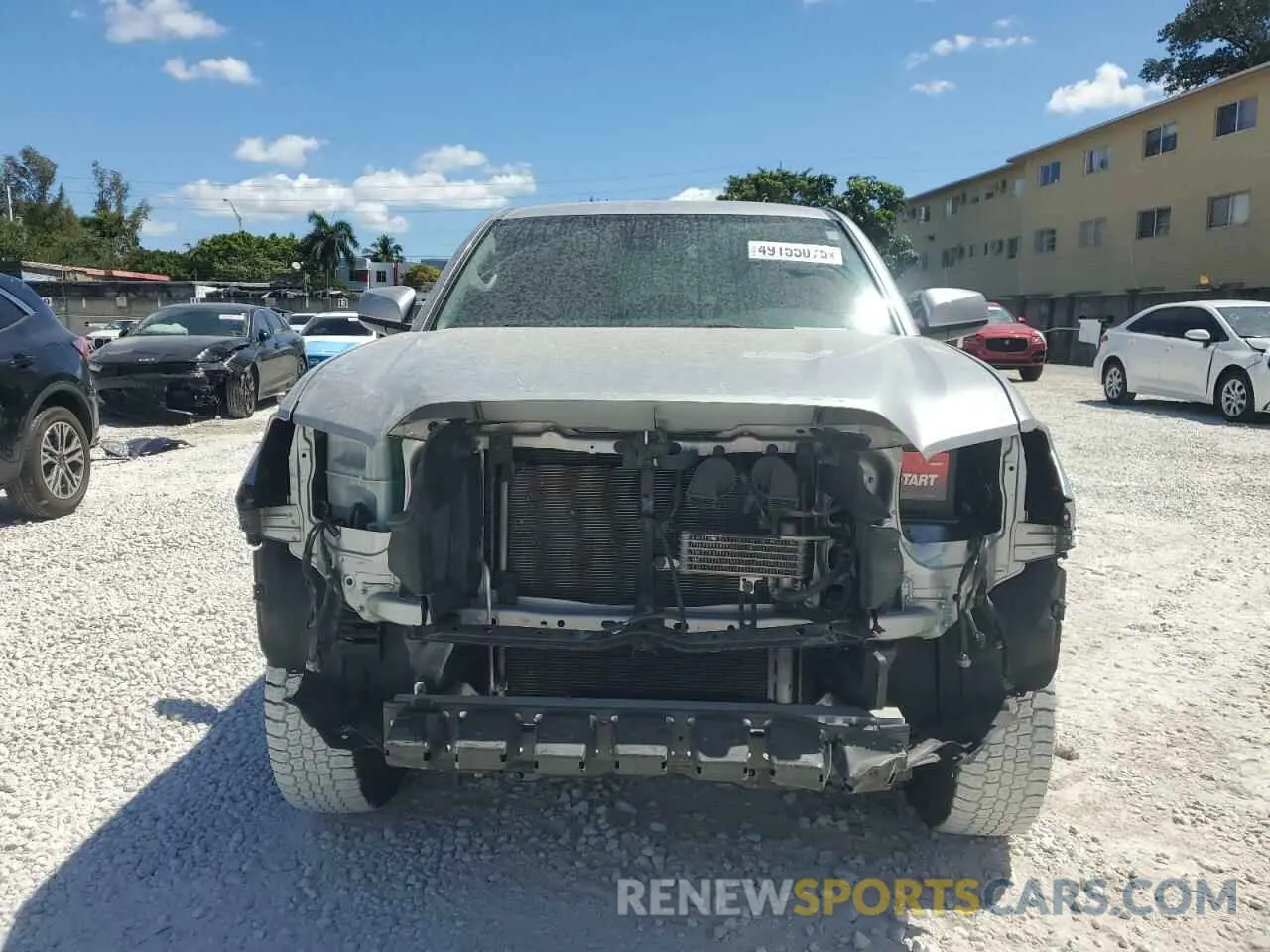 5 Photograph of a damaged car 3TMAZ5CN7KM108145 TOYOTA TACOMA 2019