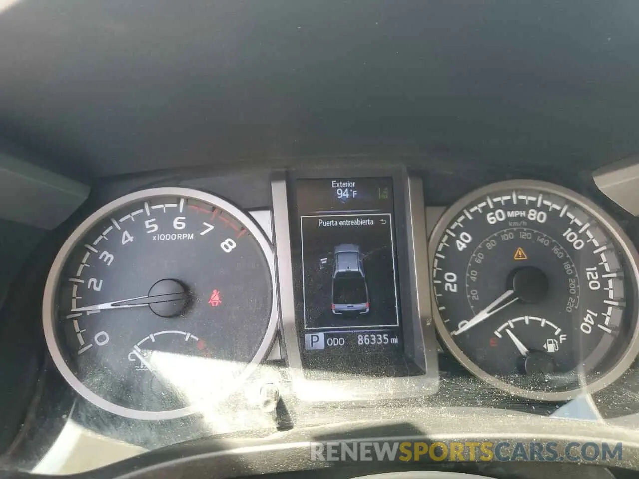 9 Photograph of a damaged car 3TMAZ5CN7KM108145 TOYOTA TACOMA 2019