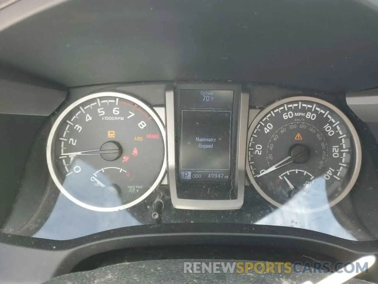 9 Photograph of a damaged car 3TMAZ5CN7KM109697 TOYOTA TACOMA 2019
