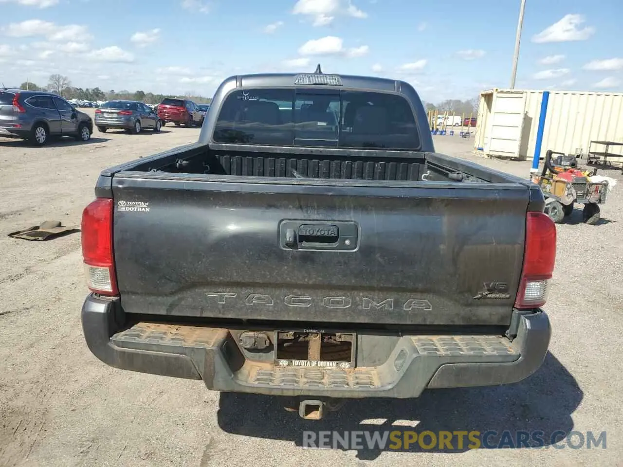6 Photograph of a damaged car 3TMAZ5CN7KM114592 TOYOTA TACOMA 2019