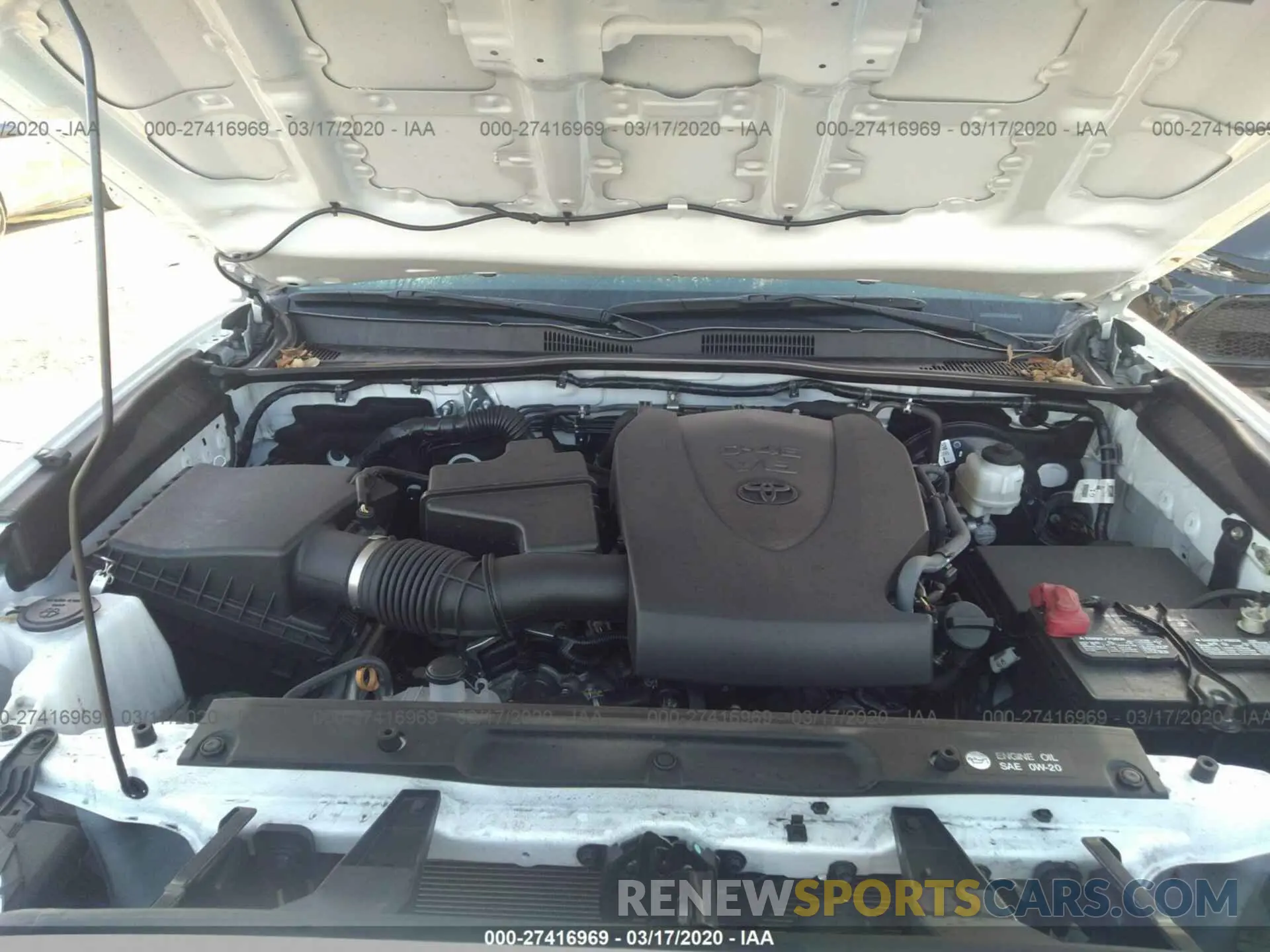 10 Photograph of a damaged car 3TMAZ5CN8KM094143 TOYOTA TACOMA 2019