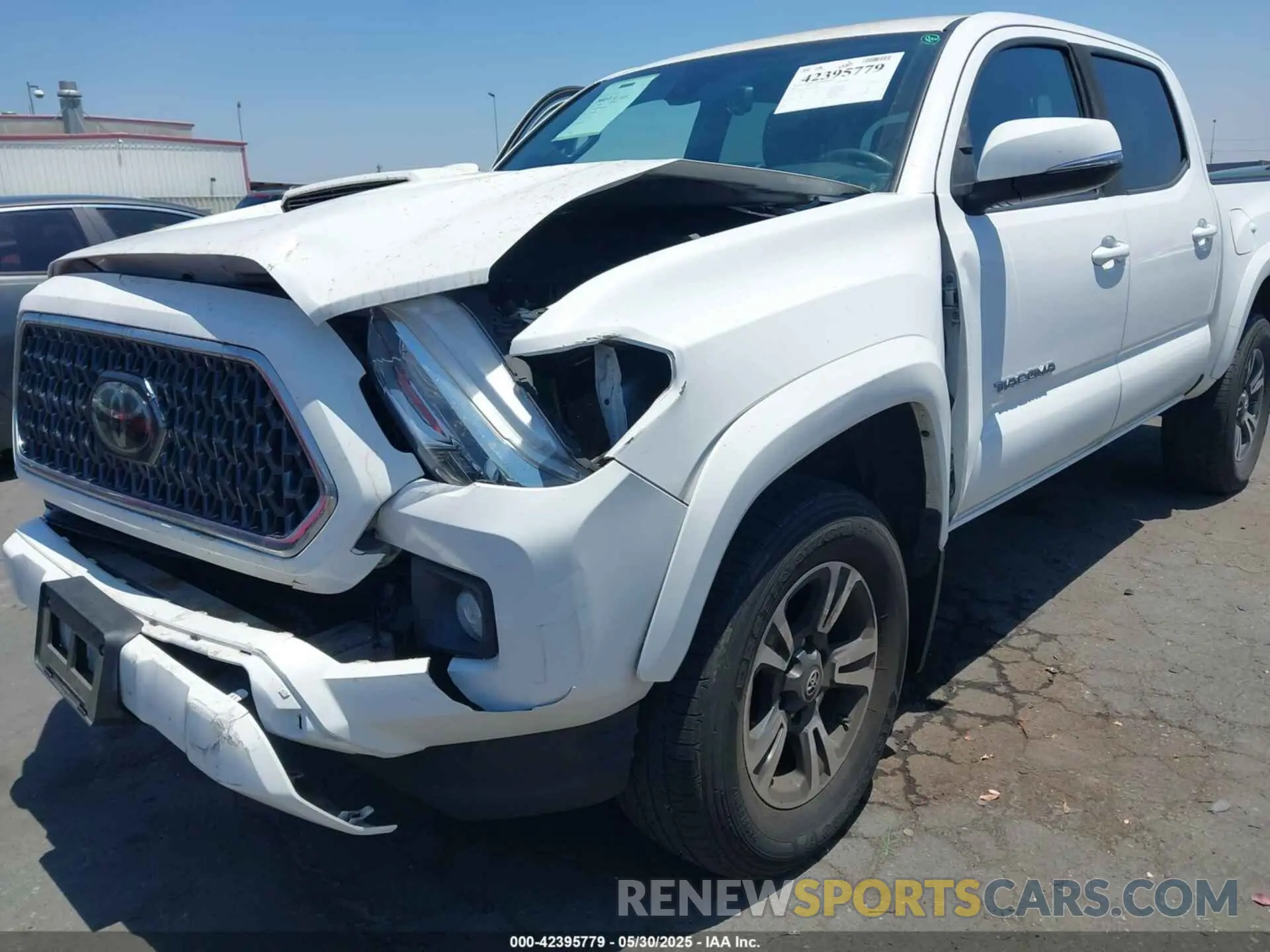 6 Photograph of a damaged car 3TMAZ5CN8KM105691 TOYOTA TACOMA 2019