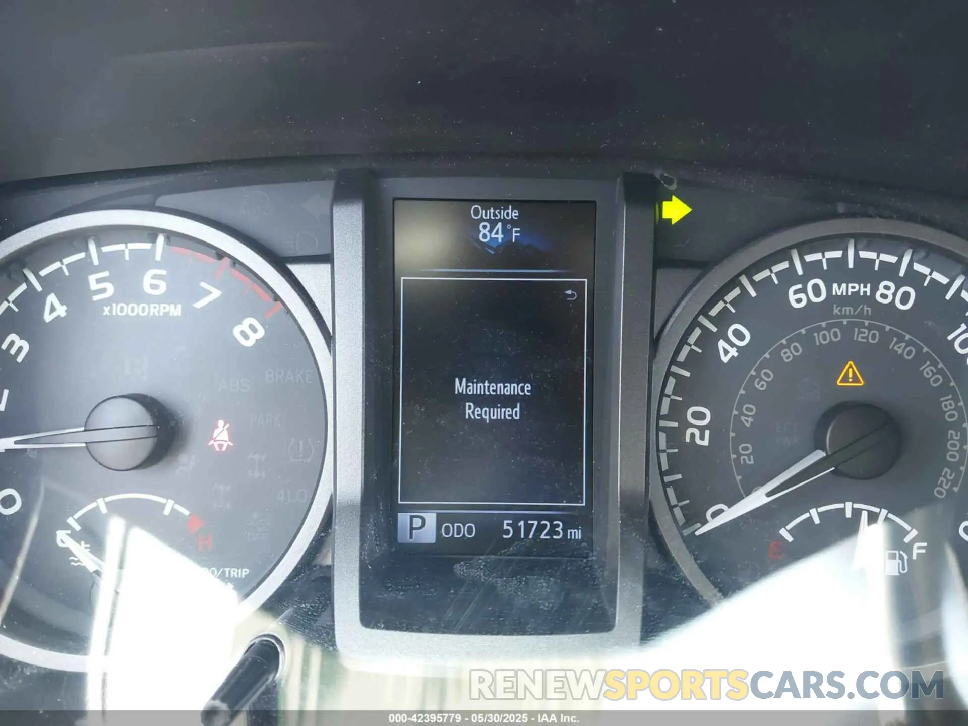 7 Photograph of a damaged car 3TMAZ5CN8KM105691 TOYOTA TACOMA 2019