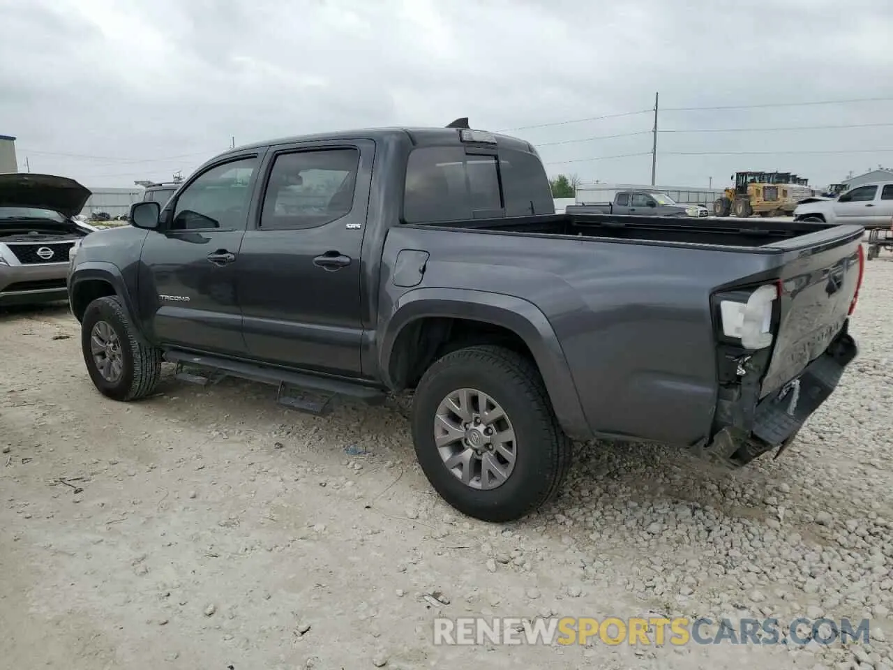 2 Photograph of a damaged car 3TMAZ5CN9KM081238 TOYOTA TACOMA 2019