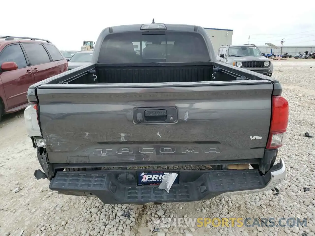 6 Photograph of a damaged car 3TMAZ5CN9KM081238 TOYOTA TACOMA 2019
