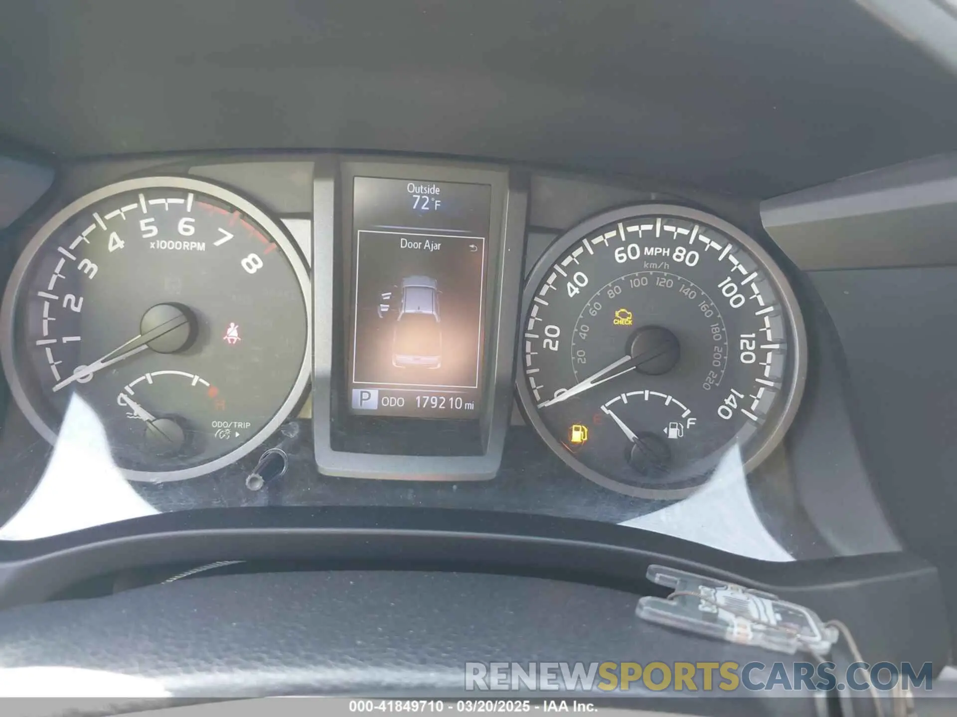 7 Photograph of a damaged car 3TMAZ5CN9KM085323 TOYOTA TACOMA 2019