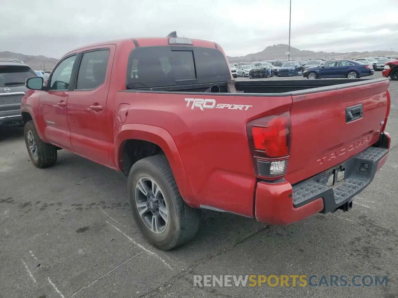 2 Photograph of a damaged car 3TMAZ5CN9KM089646 TOYOTA TACOMA 2019