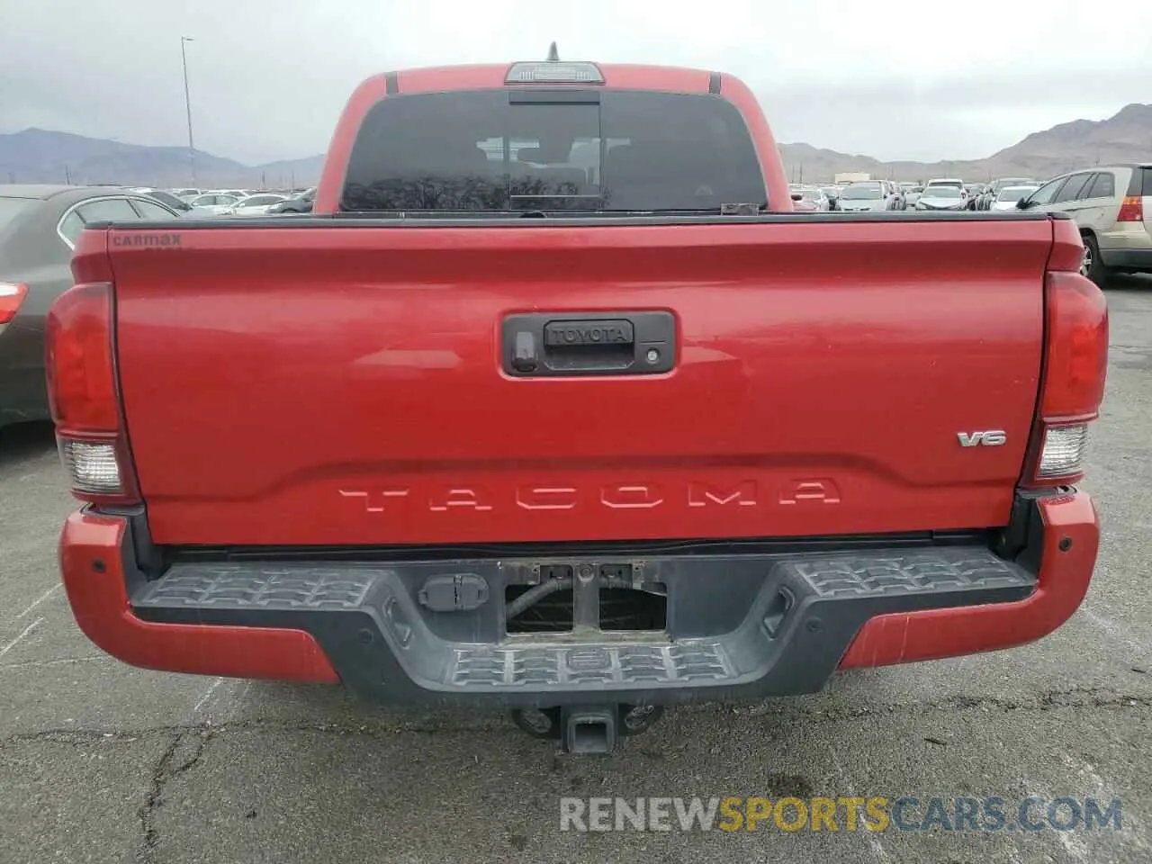 6 Photograph of a damaged car 3TMAZ5CN9KM089646 TOYOTA TACOMA 2019