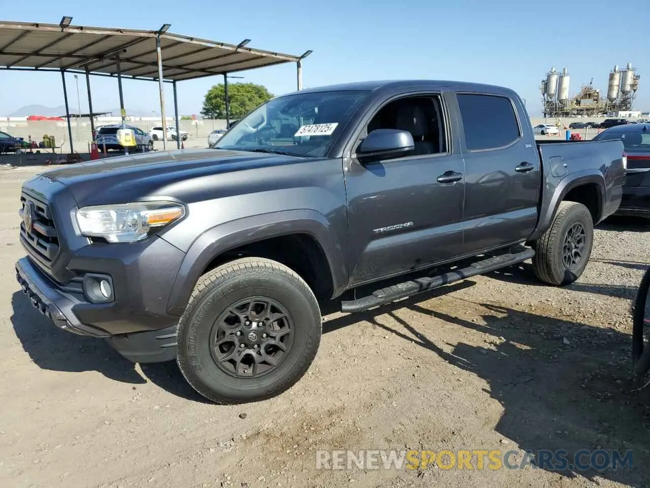 1 Photograph of a damaged car 3TMAZ5CN9KM089677 TOYOTA TACOMA 2019