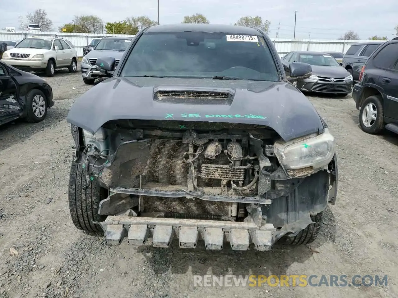 5 Photograph of a damaged car 3TMAZ5CN9KM090828 TOYOTA TACOMA 2019