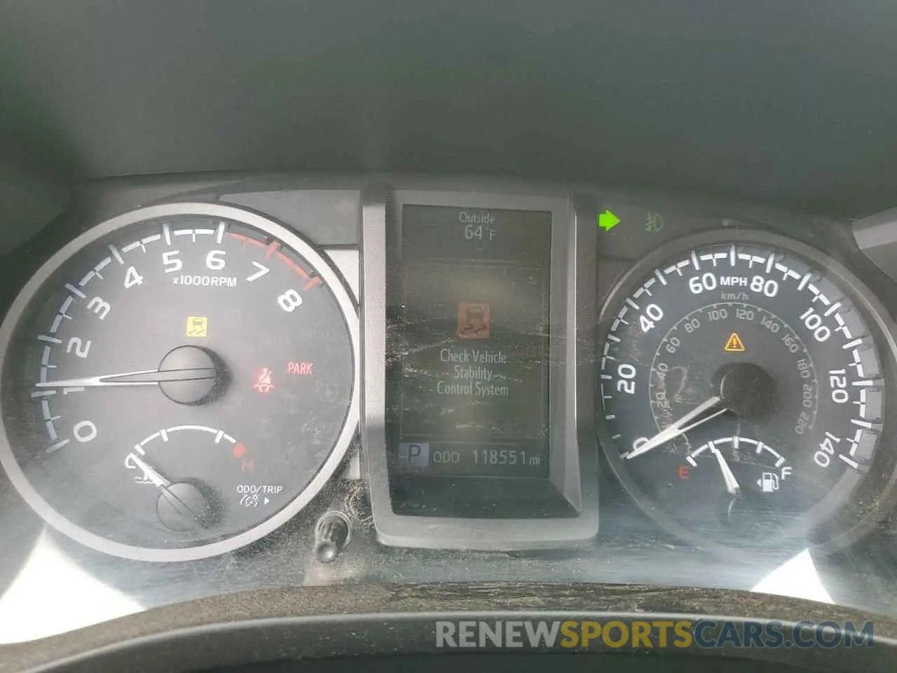 9 Photograph of a damaged car 3TMAZ5CN9KM090828 TOYOTA TACOMA 2019