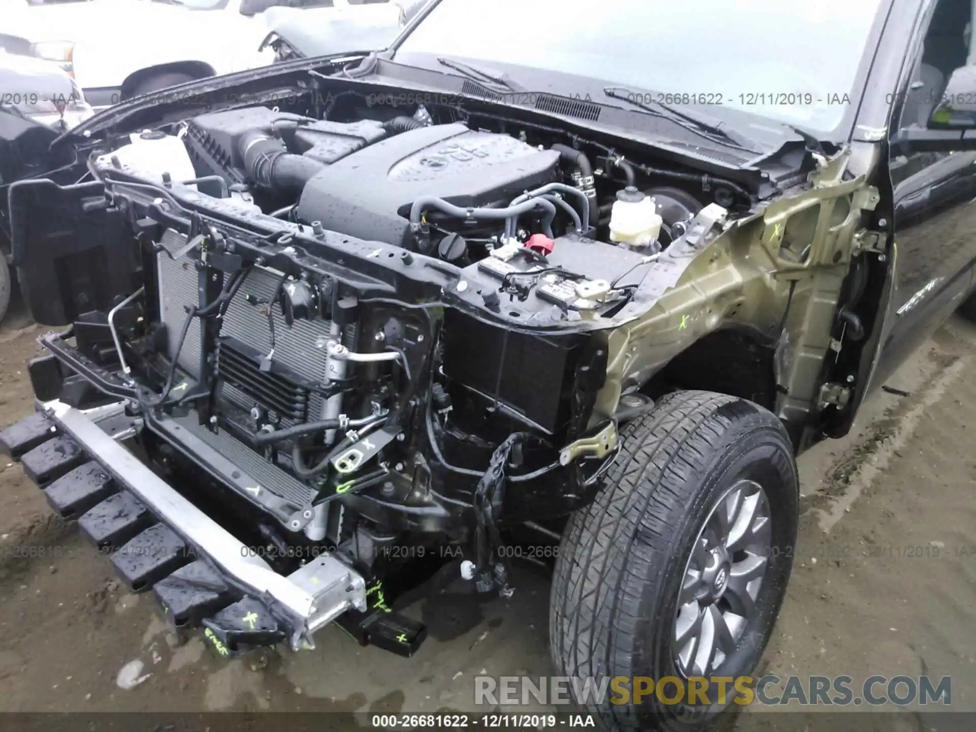 6 Photograph of a damaged car 3TMAZ5CN9KM093115 TOYOTA TACOMA 2019