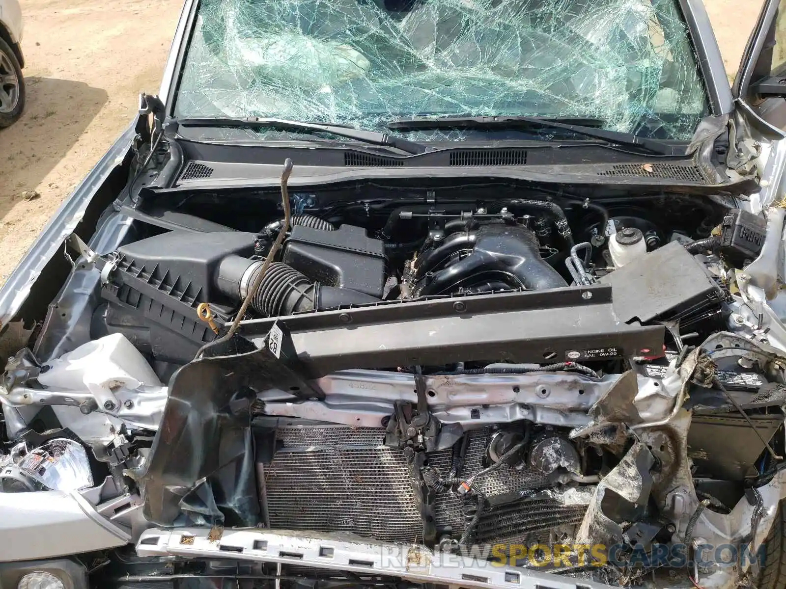 7 Photograph of a damaged car 3TMAZ5CN9KM093566 TOYOTA TACOMA 2019