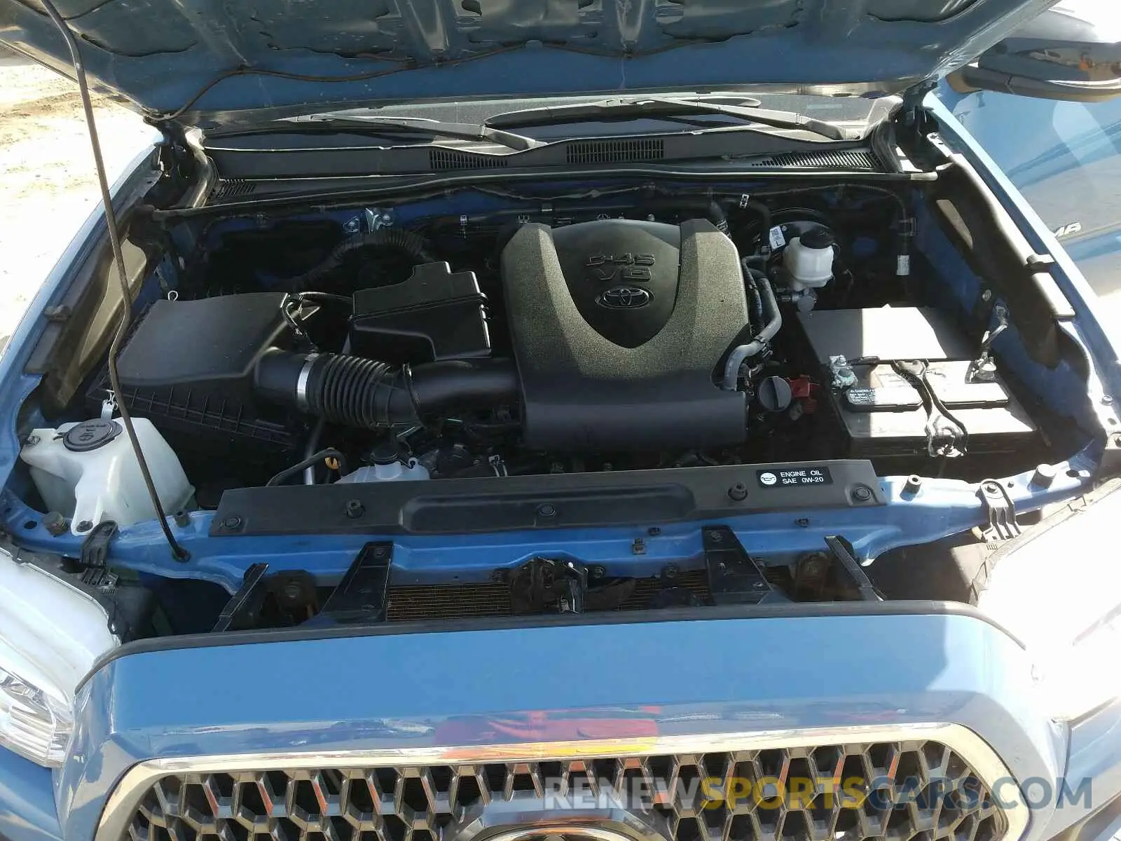 7 Photograph of a damaged car 3TMAZ5CN9KM101245 TOYOTA TACOMA 2019