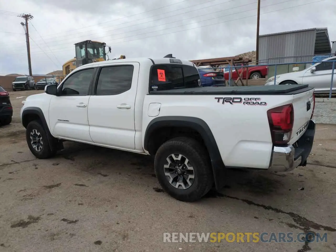 2 Photograph of a damaged car 3TMAZ5CN9KM103142 TOYOTA TACOMA 2019